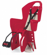 Детское велокресло Polisport Koolah FF STRAWBERRY RED / CREAM с креплением за раму Детское велокресло Polisport Koolah FF STRAWBERRY RED / CREAM с креплением за раму